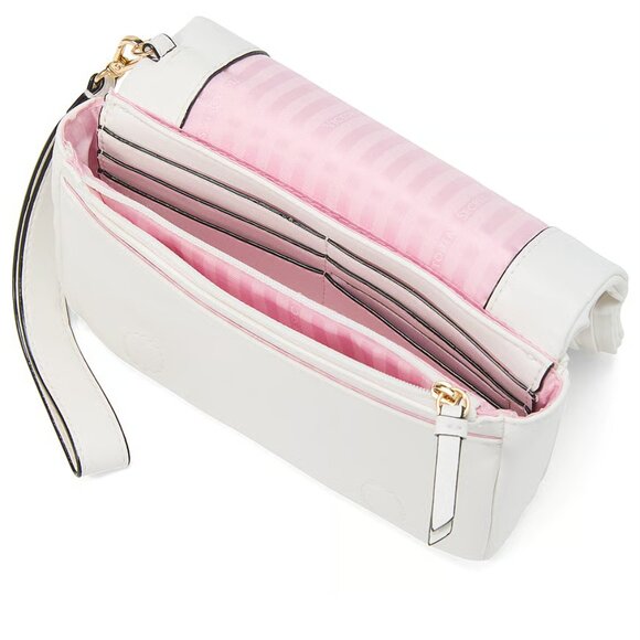 Victoria's Secret Coconut White Phone Wristlet Clutch Wallet - Picture 2 of 5